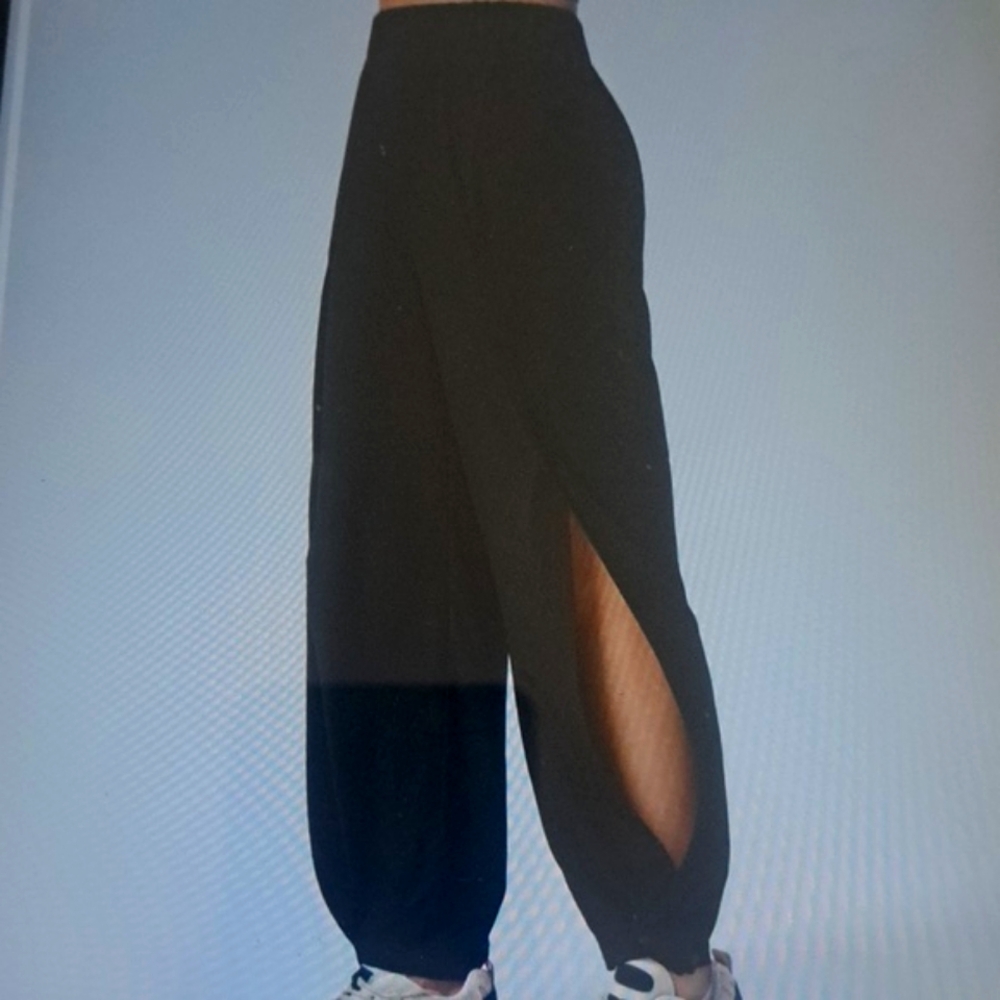 HALARA HIGH WAISTED 2 IN 1 SNAP JOGGERS M - Picture 3 of 9
